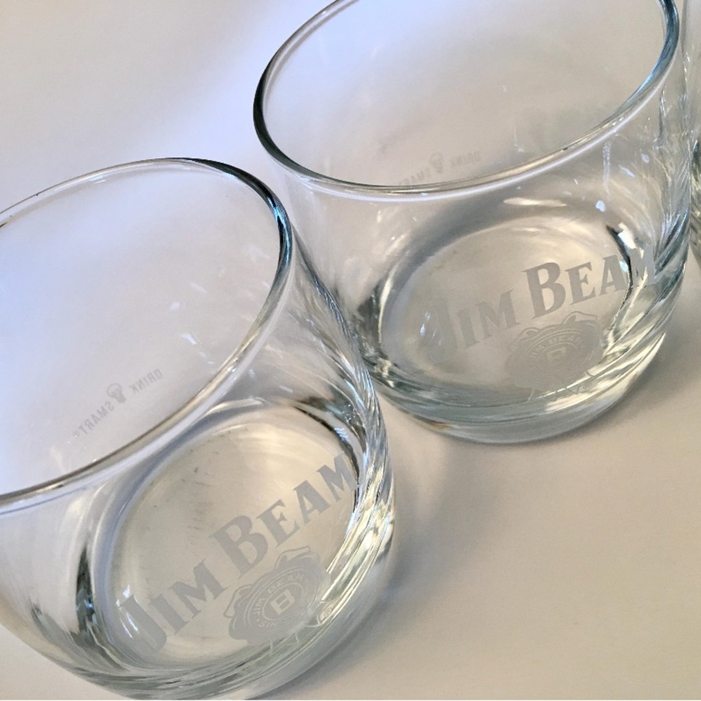 Jim Beam Bourbon Tumblers Set of 2